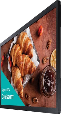 Samsung QB24C - 24" diagonale klasse (23.8" zichtbaar) QBC Series led-achtergrondverlichting lcd-scherm - digital signage-technologie - Tizen OS - 1080p 1920 x 1080 — thumbnail 2