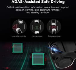 Xonrich Dashcam - Auto Monitor - USB Aansluiting - Digitale video recorder - Auto recorder - Voor Android - Zwart — thumbnail 5