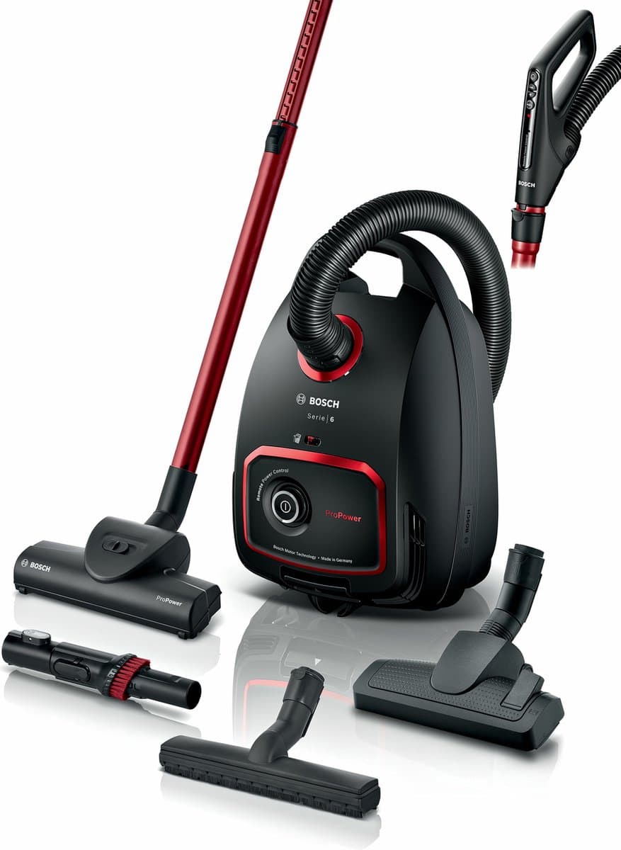 Bosch Serie 6 ProPower 4 l Cilinderstofzuiger Droog 850 W Stofzak — afbeelding 1