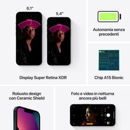 Apple iPhone 13 mini - 256GB - Middernacht — thumbnail 4