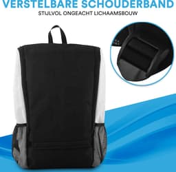 SBVR M1 - PS5 Tas - Voor PlayStation 5 met accessoires - Digitale & Disc versie - Koffer - Opbergtas - Rugzak - Zwart — thumbnail 5