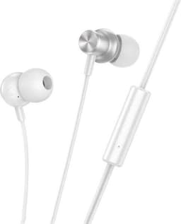 Hoco M110 Bedrade In-Ear Oordopjes 3.5mm Jack Headset Zilver — thumbnail 5