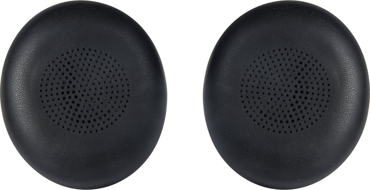 Somstyle Oorkussens Geschikt Voor Jabra Elite 45h & Evolve2 65 UC - Zacht Schuim - Eiwitleer - Zwart — afbeelding 1