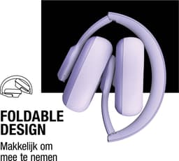 FRESH 'N REBEL Clam Ace 3HP4300DL Over-ear Draadloze hoofdtelefoon met Noise-cancelling Paars — thumbnail 4
