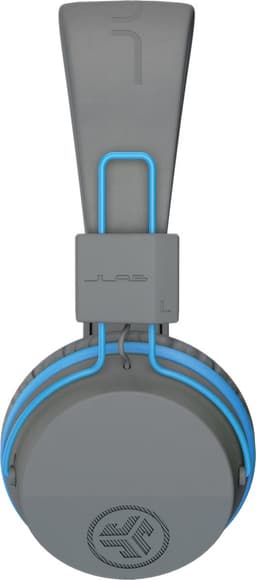 JLAB Jbuddies kinder Koptelefoon Draadloos – Koptelefoon kinderen geluidsdempend – Gehoorbescherming kinderen – Volumelimiet 84 dB – 24 uur batterijduur – Bluetooth - Grijs/Blauw — thumbnail 3