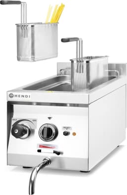 HENDI Pastakoker – 10L – Roestvrij staal – Temperatuurregeling – Inclusief manden – 230V/3500W — thumbnail 4