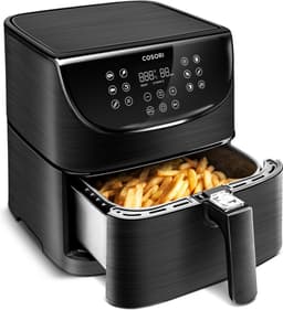 Cosori – Airfryer XL – 5.5L – 11 Programma’s – Inclusief Spiezenrek — thumbnail 4