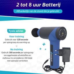 Premium Massagegun met 7 massagekoppen en 6 snelheidstanden - Massagegun professioneel - Vitalic — thumbnail 2