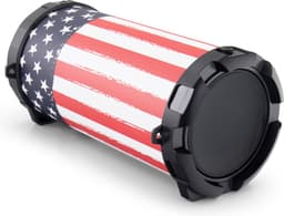 Caliber Bluetooth Speaker - Draagbare Speaker met Bluetooth, USB, SD en AUX 8 Uur Speeltijd - USA print (HPG407BT-USA) — thumbnail 1