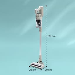 Klarstein Accustofzuiger Zonder Zak, Draadloze Stofzuiger met 4-traps E12 EPA-filter, Accustofzuiger voor Dierenharen, Tapijt & Harde Vloeren, Draadloze Steelstofzuiger Zonder Zak met 180° Zuigmond — thumbnail 4