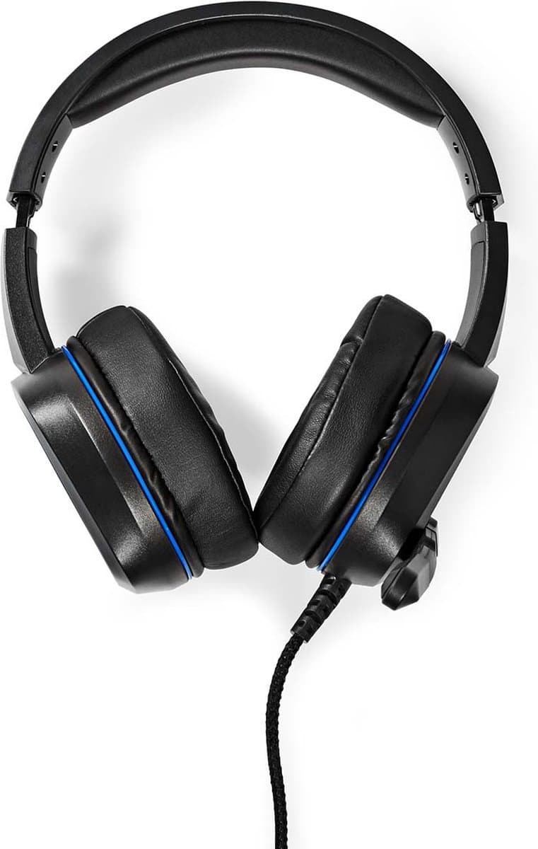 Nedis Gaming Headset - Over-Ear - Surround - USB Type-A - Inklapbare Microfoon - 2.10 m - LED — afbeelding 1