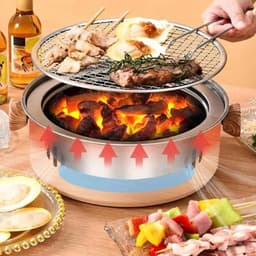 Home & Marker - Tafel BBQ - Mini BBQ - Draagbare BBQ - Camping BBQ - Mini Grill - Tafelbbq - Mini Barbecue - GRILLSTER — thumbnail 5