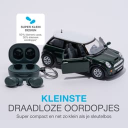 JLAB JBuds Mini In-ear Draadloze oordopjes Met Noise-cancelling Grijs — thumbnail 3