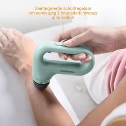 Mini handmassageapparaat voor zelfmassage en spieractivering met vibratiemassage — thumbnail 5