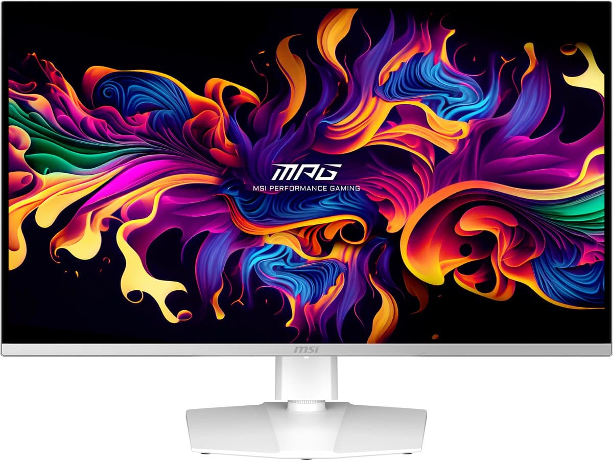 MSI MPG 321URXW QD-OLED computer monitor 80 cm (31.5") 3840 x 2160 Pixels 4K Ultra HD Wit — afbeelding 1