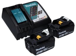 Makita DLM 432 RF2 accu grasmaaier 36 V ( 2x 18 V ) 43 cm borstelloos + 2x accu 3.0 Ah + lader — thumbnail 5