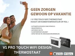 Slimme Wifi Thermostaat met Touchscreen voor Vloerverwarming — thumbnail 5