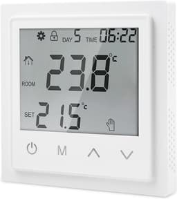 Programmeerbare Digitale Kamerthermostaat voor Elektrische Vloerverwarming met LCD-display — thumbnail 1