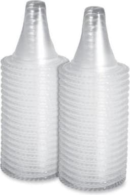 CHPN - Hoesjes geschikt voor Oorthermometer - Geschikt voor Braun thermometer - Kapjes voor thermometer - Hygiene hoesjes - 60 stuks - Transparant — thumbnail 2