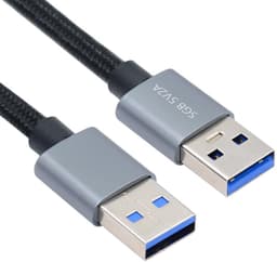 USB 3.0 Type-A naar USB 3.0 A Kabel 30cm - 5Gbps - Voor Externe SSD, Harde Schijf en Camera — thumbnail 1