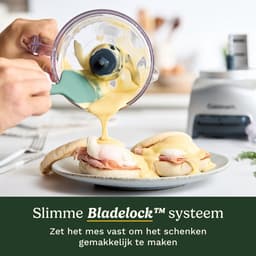 Cuisinart - Pixie Chopper - Mini Hakmolen - 3 Cup / 0,7L - Compact & Krachtig - Zilver — thumbnail 5