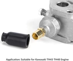 Carburetor - Outdoor Garden Tools - Lawn Mower Carburetor - Carb Replacement - Kawasaki TH43 TH48 Engine — thumbnail 4
