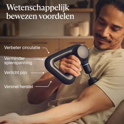 Diepweefmassagepistool voor Pijnverlichting - Elektrisch Percussiemassageapparaat met Bluetooth — thumbnail 2