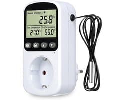 Digitale Thermostaat Socket met Temperatuurregeling voor Kas en Terrarium