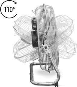 Vloerventilator met 120 Watt Vermogen en 360° Verstelbare Hoek — thumbnail 5