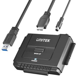 USB 3.0 naar IDE SATA Converter voor Externe Harde Schijf - Ondersteunt 2,5/3,5 inch HDD SSD met DC 12V 2A — thumbnail 1
