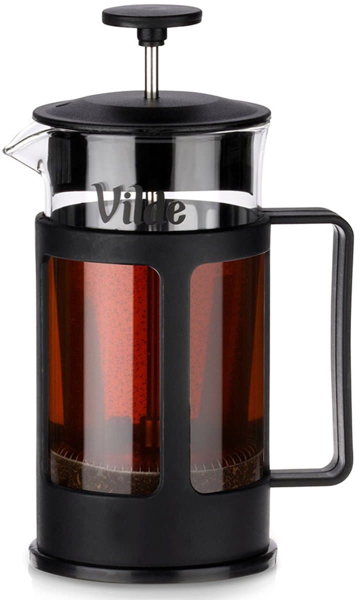 Cafetiere Glas 350 ml - French Press Koffiezetapparaat - Koffiemaker - Koffie - Koffiepot - Theepot — afbeelding 1