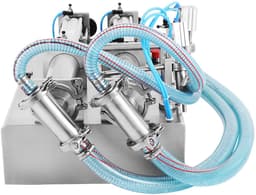 VEVOR 10w Vulmachine Voor Vloeistoffen 100-1000ml Vloeistofvulmachine Vulmachine Voor Vloeistoffen Met Dubbele Kop — thumbnail 2