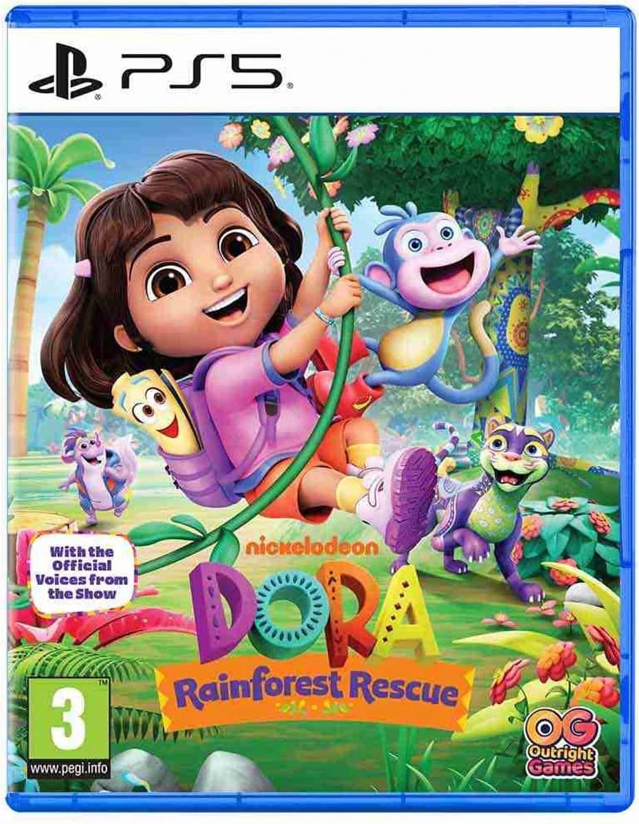 Dora™: Rainforest Rescue - PS5 — afbeelding 1