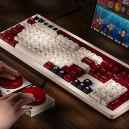 8BitDo Retro Mechanical Keyboard Fami Edition gaming toetsenbord — thumbnail 3