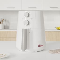 Heteluchtfriteuse - Airfryer Frituurpan - Gezond Frituren - Compact Design - 35 Liter - Wit — thumbnail 3