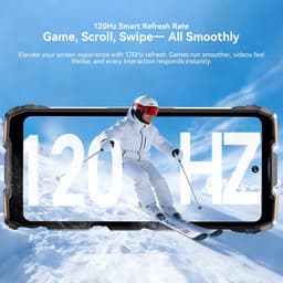 Smartphone Blackview ROCK 3 - 24GB RAM - 256GB ROM - 4G - Android 16 - 6.78inch 120Hz - 10000mAh - 108MP camera - BT5.2 - IP69K - NFC - OTG - GPS - Oranje — thumbnail 2