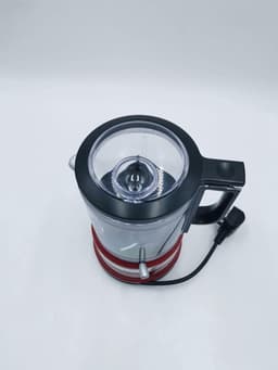 Keukenmachine Hakmolen - Keuken Assistent - Snel Ingrediënten Snijden - Met Garde Accessoire - 12 Liter Kom - Rood — thumbnail 4