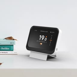 Thermostaat | Zwart | Wifi thermostaat met app | Bedraad 4-draads | In- of opbouw | Hold Temp & Holiday — thumbnail 2