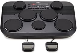 DD80 Draagbaar Elektrisch Drumstel Pads van Gear4music, Statief & Koptelefoon Pack — thumbnail 5