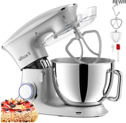 RFWR® Krachtige 8,5 L Deegmachine met 6+1 Snelheden en Multifunctionele Accessoires — thumbnail 1