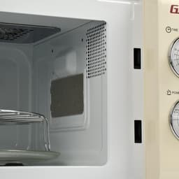 RFWR® Vintage magnetronoven 20 liter - 700W + 800W, crème — thumbnail 2