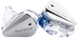 Moondrop Blessing 3 - In-Ear Monitors - IEM - 2DD+4BA Hybride Drivers - Audiofiele Oordoppen - Verwisselbare Kabel - Universele Pasvorm - Zilver — thumbnail 1