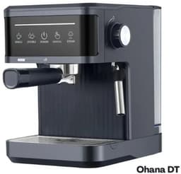 Ohana DT - Koffiezetapparaat Met Melkopschuimer - Italiaanse Espressomachine - 20 bar - Semi Automatisch - Compact & Stijlvol — thumbnail 1
