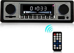 Autoradio Bluetooth 5.0 Autoradio Bluetooth, 1 DIN Autoradio Handsfree Geschikt voor 9-12V Auto FM-radio, Ondersteunt 2 USB/AUX/SD/TF/MP3 1 DIN Autoradio Ondersteunt iOS/Android — thumbnail 1