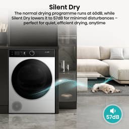 Hisense DH5i104BWAB - Wasdroger - A Energielabel - 10kg - Warmtepompdroger — thumbnail 3