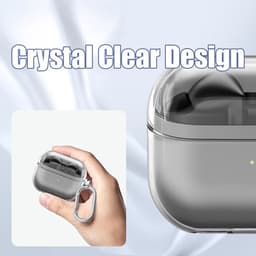 Beschermhoes Geschikt voor Samsung Galaxy Buds 3/Buds 3 Pro met karabijnhaak — thumbnail 5