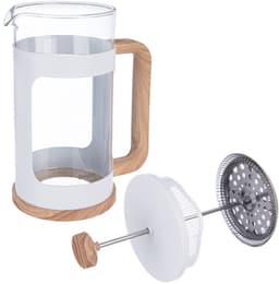 Cafetiere Glas WHITELINE 1 l - French Press Koffiezetapparaat - Koffiemaker - Koffie - Koffiepot - Theepot — thumbnail 4