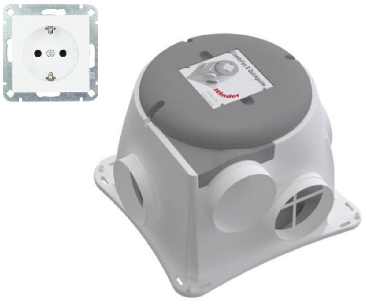 Zehnder Comfofan Silent euro stekker - 458006606 — afbeelding 1