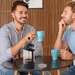 10 stuks Vervangende Filterzeefjes voor French Press Koffiezetapparaat - Herbruikbare RVS Zeefjes — thumbnail 2