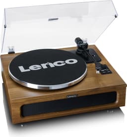 Lenco Platenspeler met Bluetooth - Vier ingebouwde Speakers 40W RMS - LS-410WA - Hout — thumbnail 1